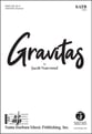 Gravitas SATB choral sheet music cover